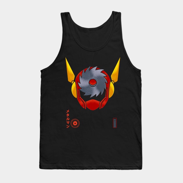 Metal Man Tank Top by ramenboy